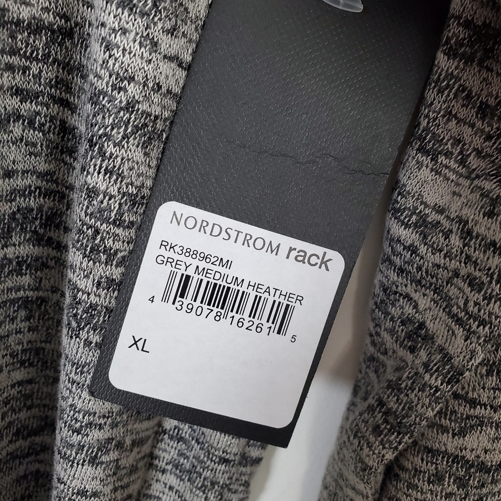 Free Press NWT long sleeved mock neck grey dress XL - Picture 6 of 6